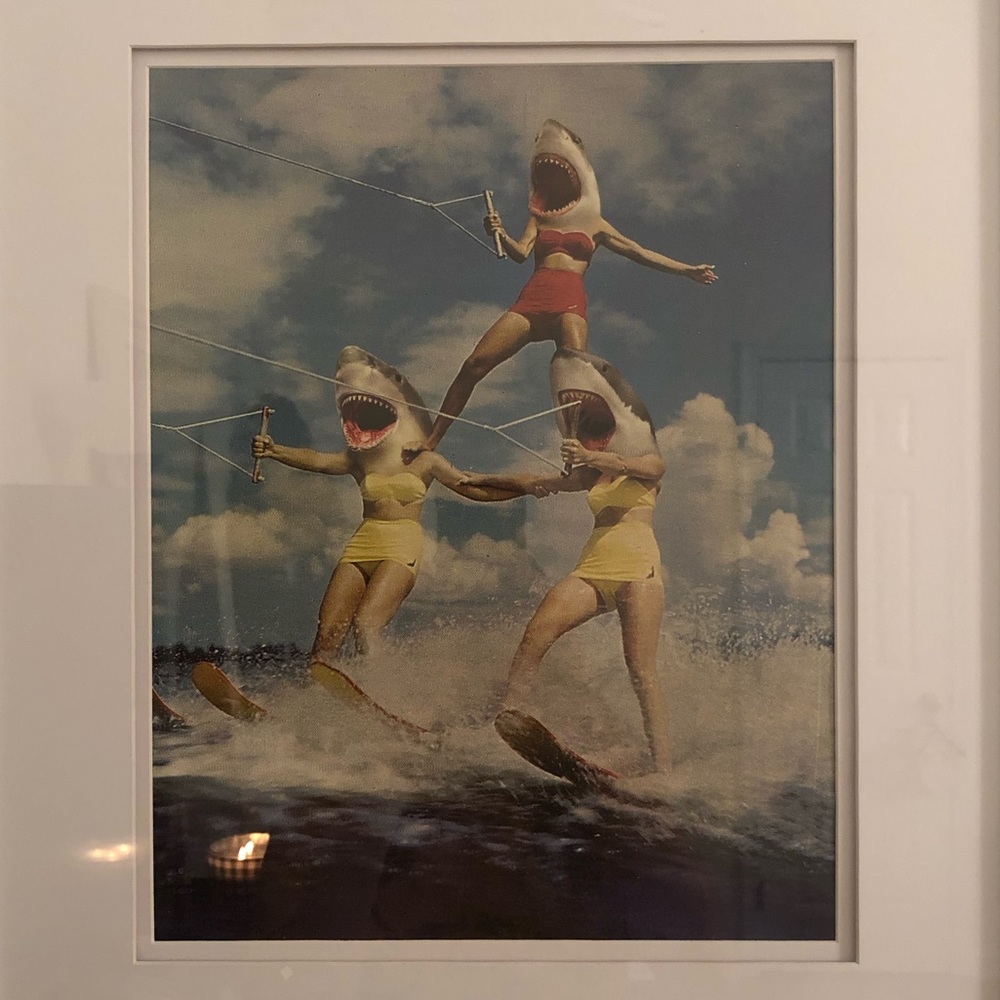 On Evil Beach - Sharks by Vertigo Artography